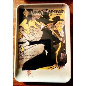 Divan Japonais by Henri de Toulouse Lautrec vanity tray
